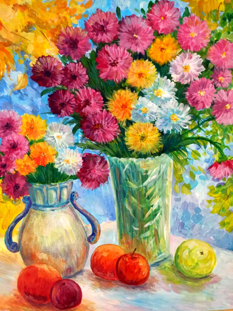 Конкурсы для художественных школ от ARTworld5. Букет